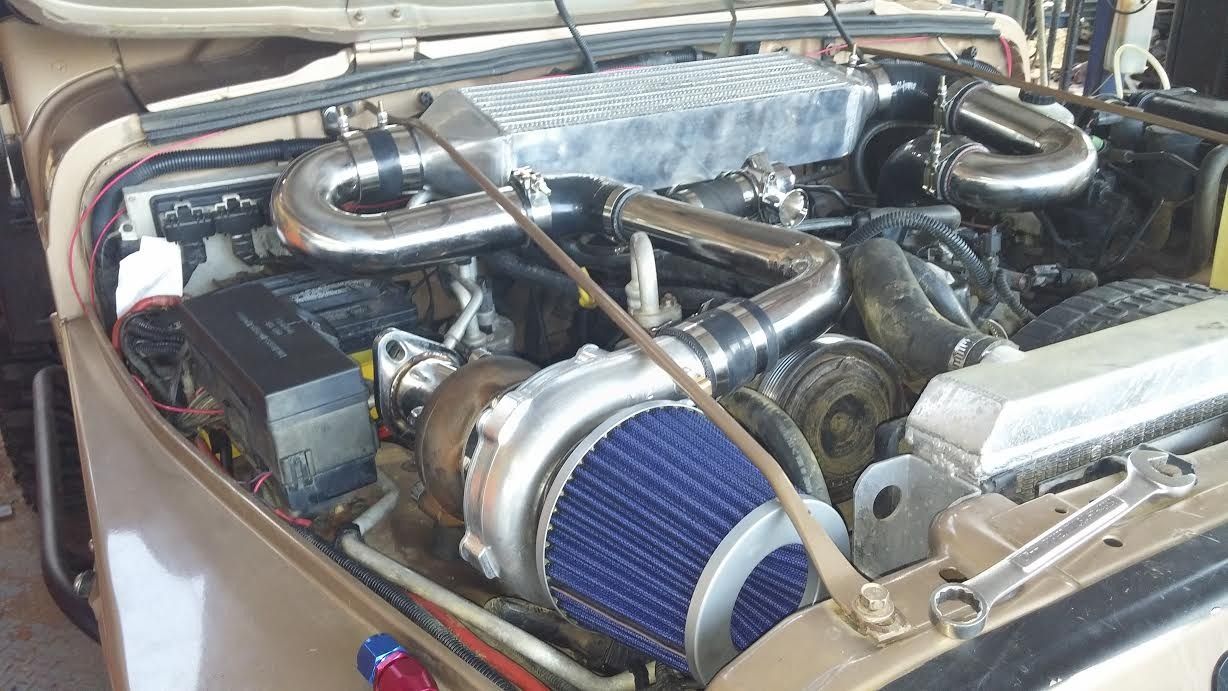 Find Jeep Wrangler Stage 4 TJ OFFROAD TURBO KIT 40 MORE POWER